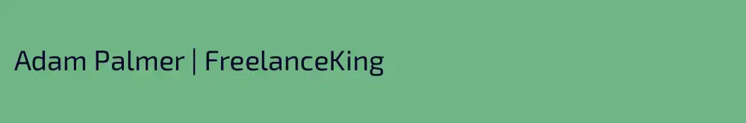 Adam Palmer | FreelanceKing
